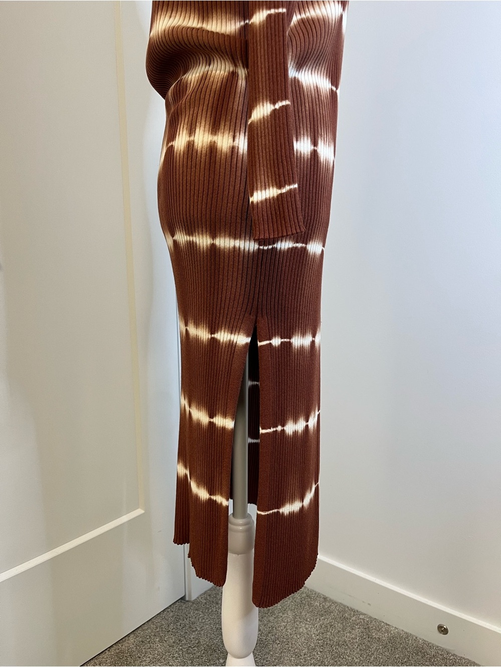 MNG Tie-Dye Ribbed Long Button-Front  Cardigan - FREE SHIPPING on Bundles $95+ - Picture 10 of 16